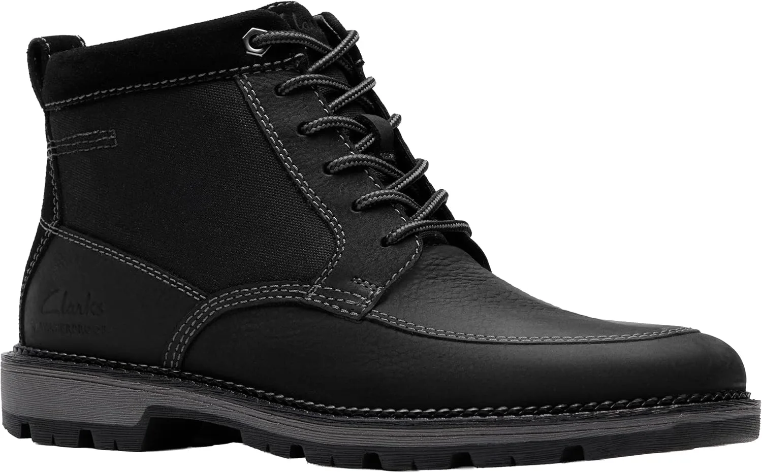 Мужские ботинки Clarks Maplewalk Rise Chukka, черный — фото 4