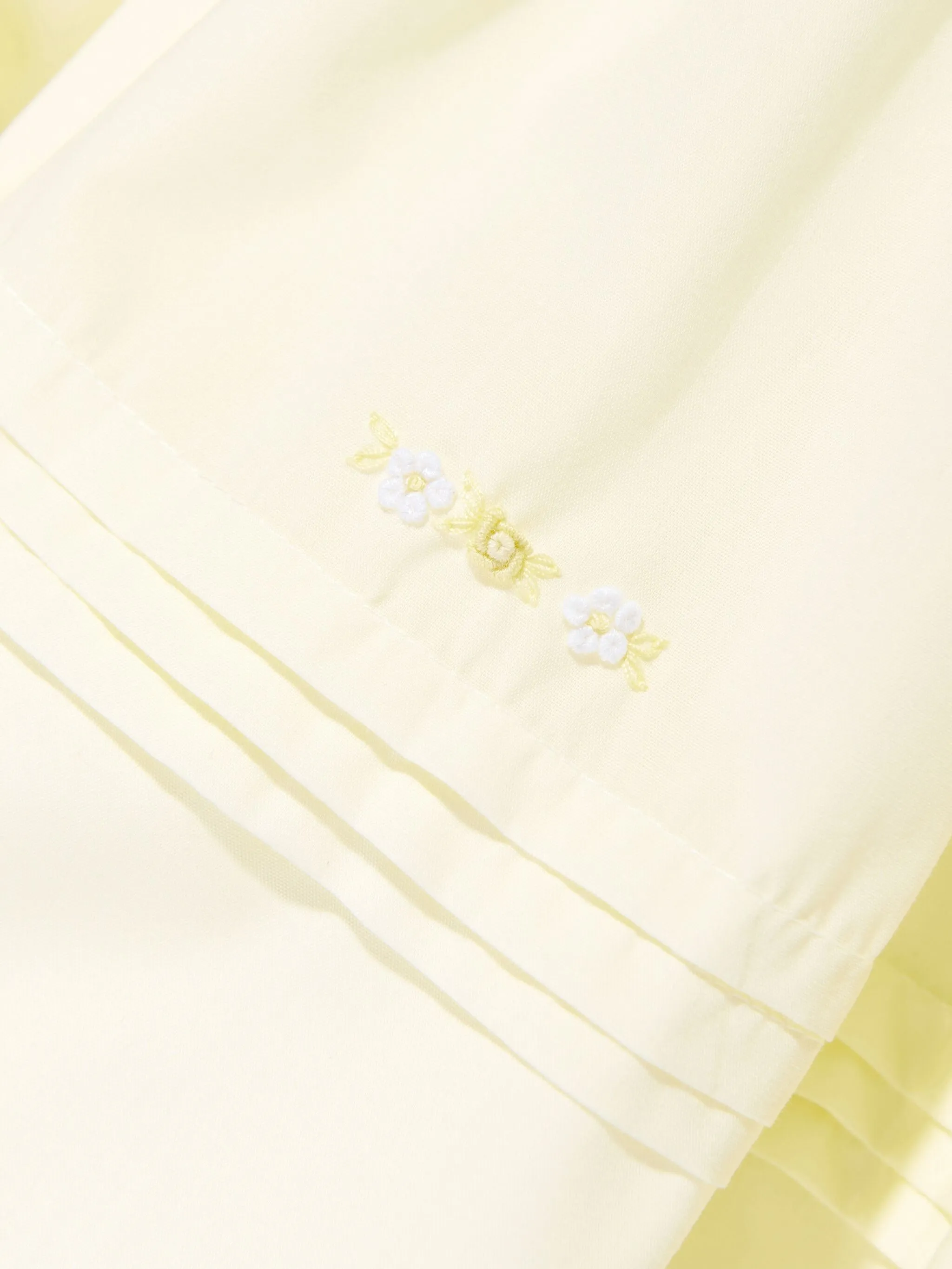 

Платье с цветочной вышивкой Sarah Louise, желтый