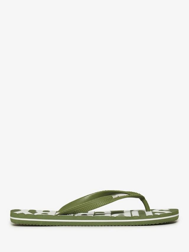 

Шлепанцы с логотипом core Superdry, цвет Olive Khaki/Optic