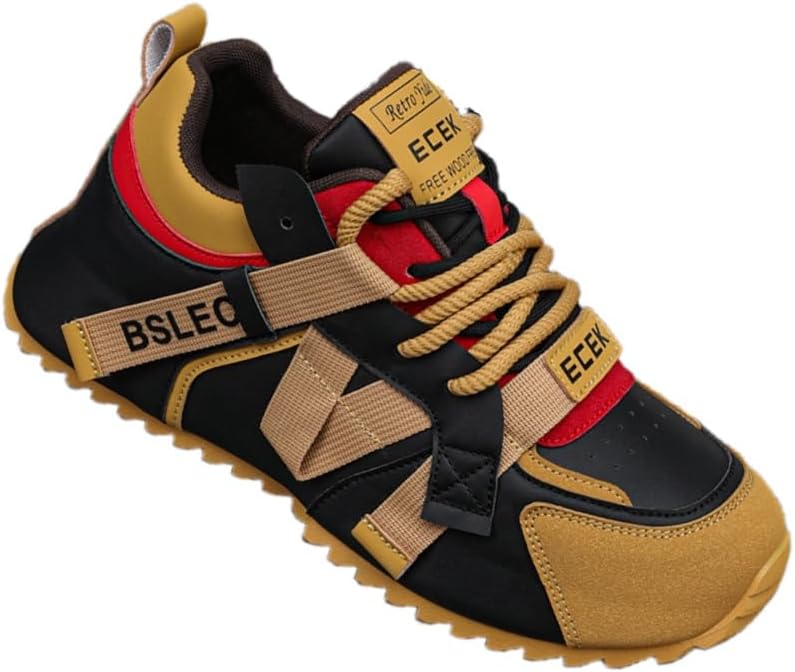 

Мужские повседневные спортивные кроссовки больших размеров- легкие и удобные. Подошва из кожи и резины. Противоскользящие и прочные. Подходят для бега, тренировок в спортзале, активного отдыха и повседневного использования Fmshi, черный