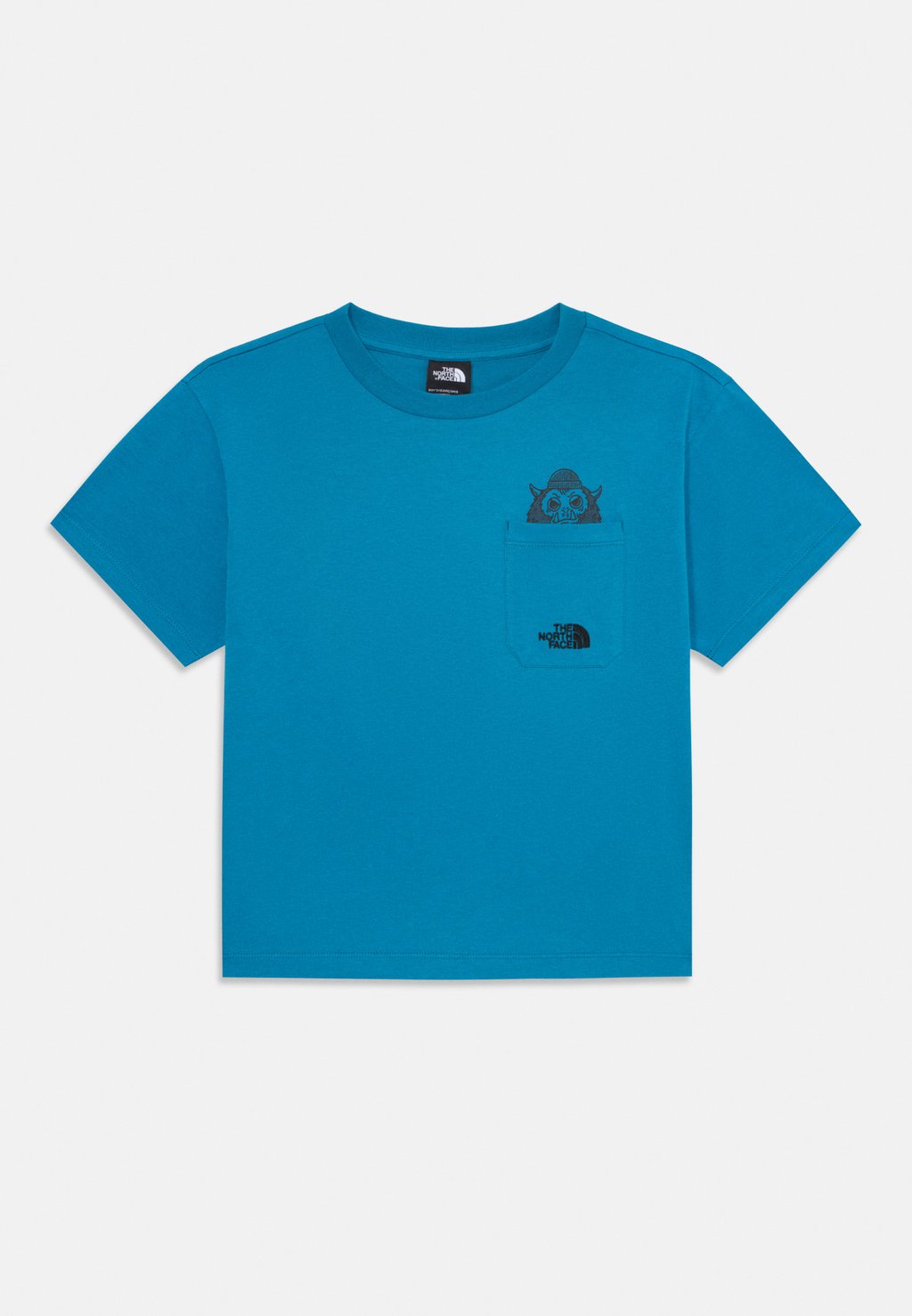 

Футболка с принтом SPORTS OVERSIZED POCKET TEE GRAPH UNISEX The North Face, синий