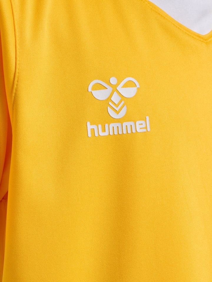 Hummel Футболка Hmlcore kids в спортивном желтом цвете — фото 3