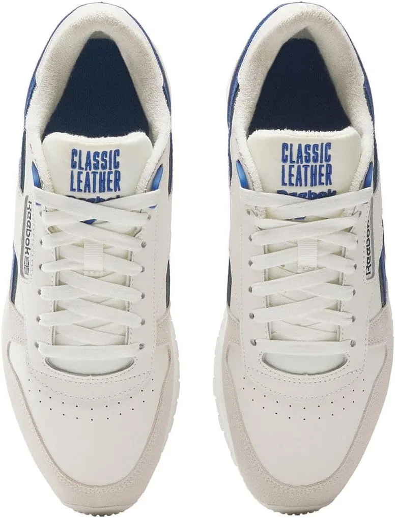 Кроссовки Reebok Classic Leather Panna Avio 100032773, Chalk Vecblu Vecnav — фото 4