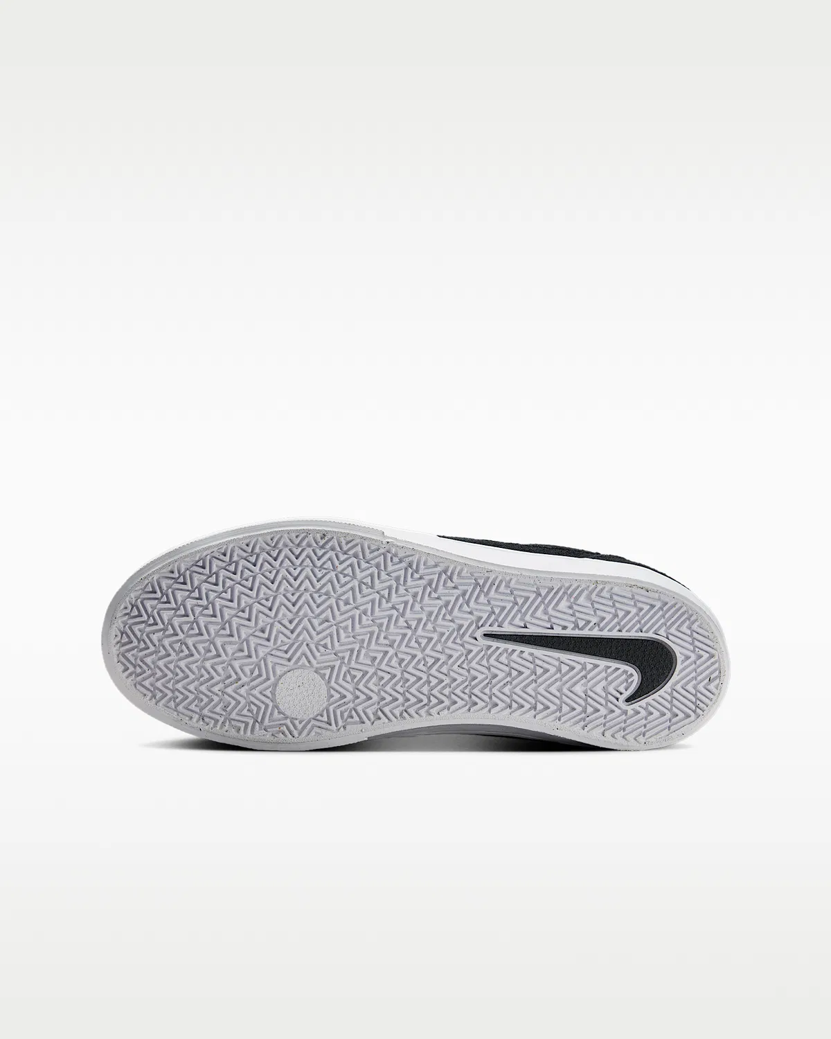 Детские кроссовки для скейтбординга Nike SB Malor, Black/Black/White/White — фото 2
