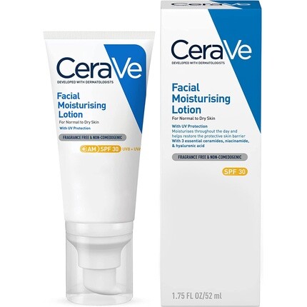 

Увлажняющий дневной крем для лица Spf 30 52мл, Cerave