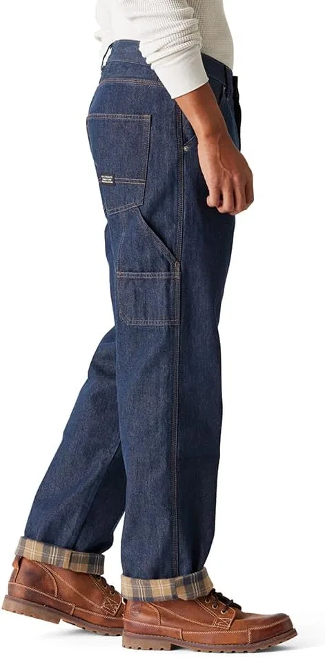 Джинсы Levi Strauss Signature Gold, цвет Indigo Rinse - Flannel Lined — фото 2