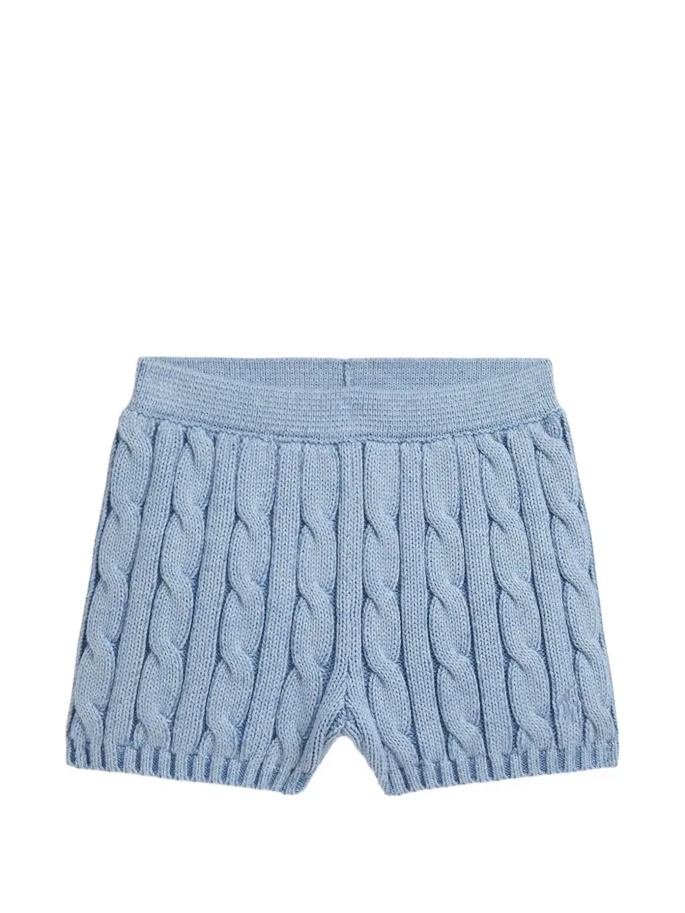 Шорты фактурной вязки Polo Ralph Lauren Kids, синий