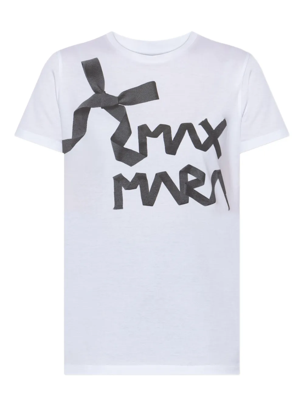 Футболка с логотипом MAX MARA, белый