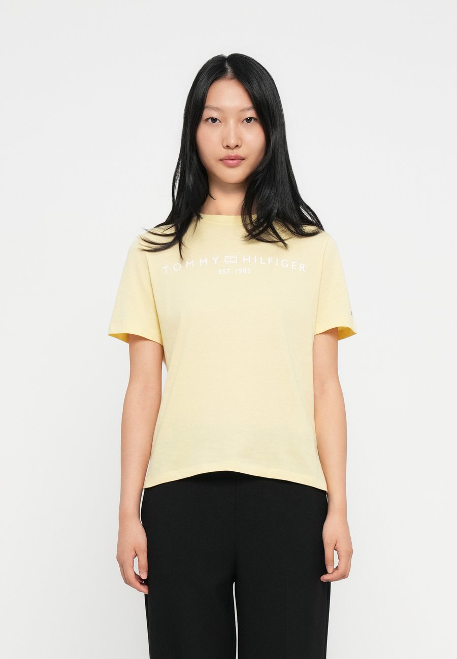 

Футболка Tommy Hilfiger LOGO, Zesty Yellow/Yellow, Желтый, Футболка Tommy Hilfiger LOGO, Zesty Yellow/Yellow