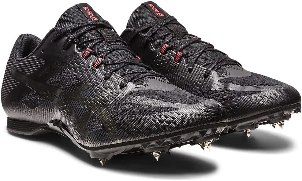 Кроссовки ASICS Hyper MD 8 унисекс для взрослых, черный — фото 2