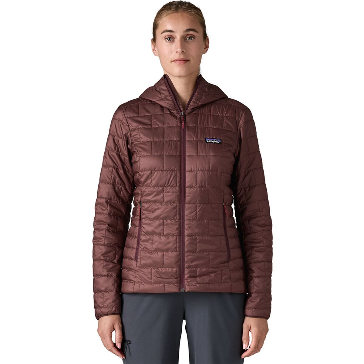 

Толстовка Nano Puff Patagonia, цвет dark ruby