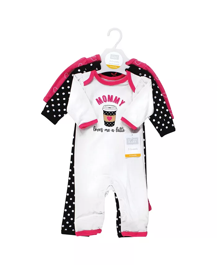 Детские комбинезоны Hudson из хлопка для девочек Hudson Baby, мультиколор — фото 3