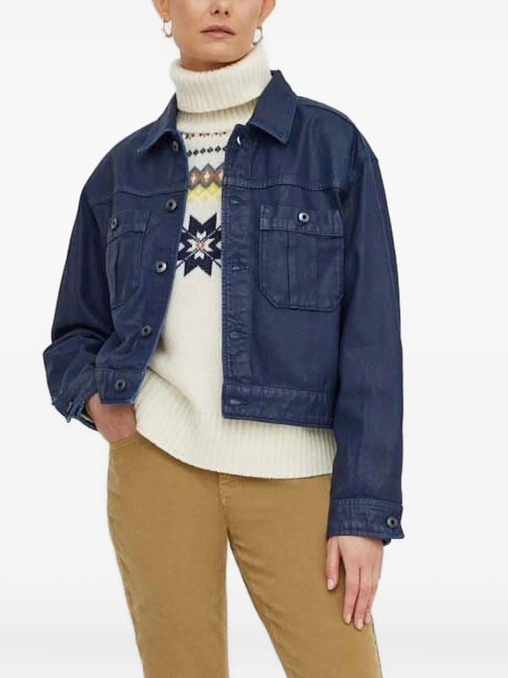 

Джинсовая куртка с карманами G-Star RAW, синий