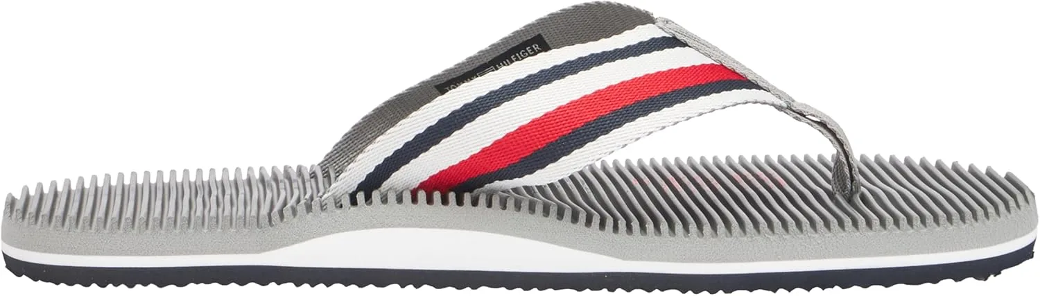 Мужские сандалии Tommy Hilfiger с массажной сталью и устройством для пальцев ног, серый — фото 4