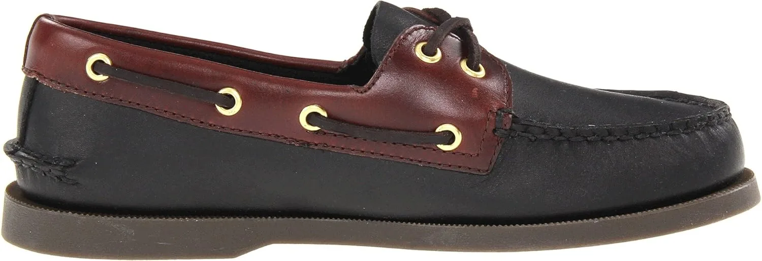 Мужские лоферы Sperry Authentic Original, черные (Black) — фото 3