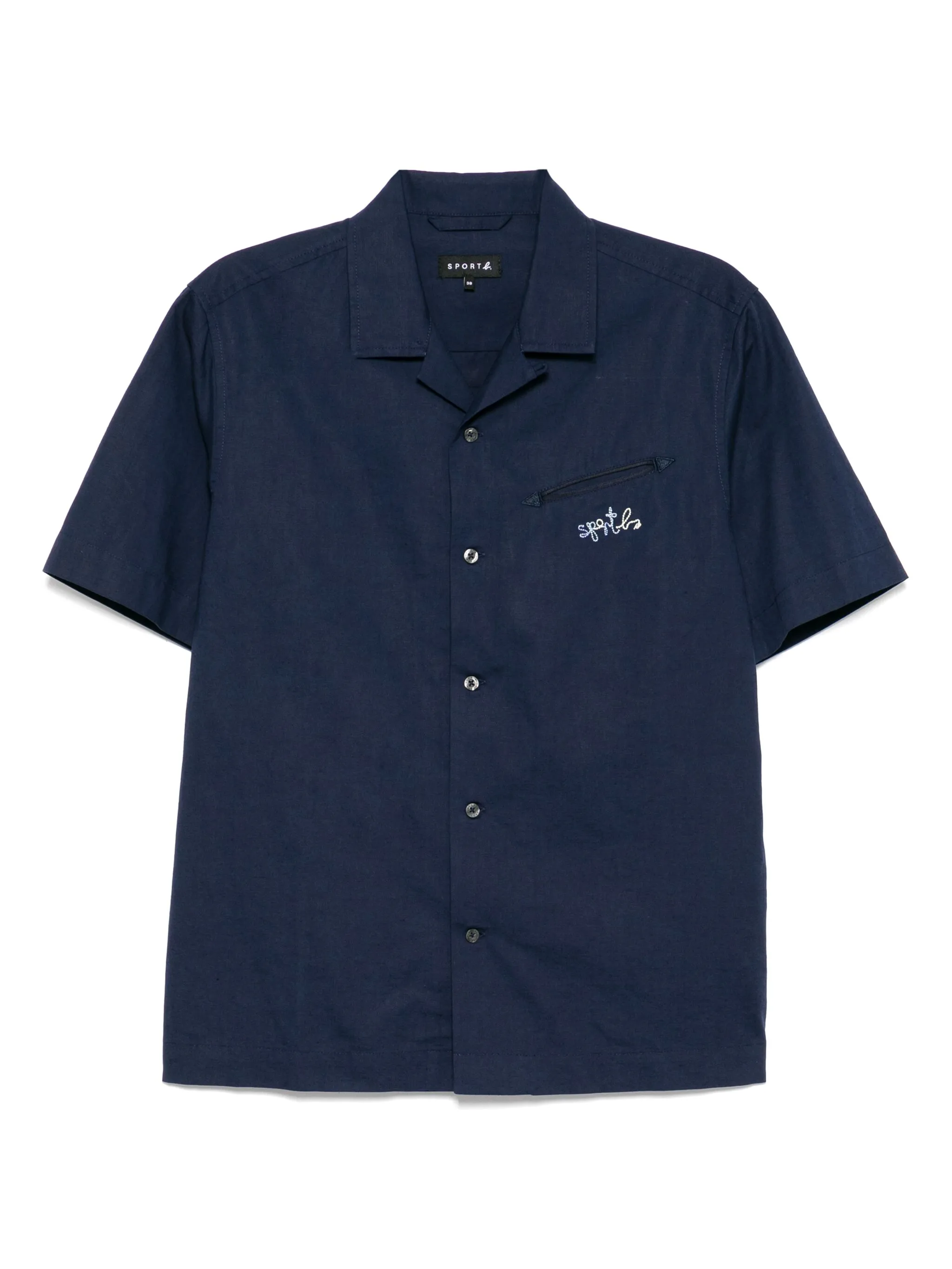 

Рубашка Vocation с короткими рукавами Sport B. By Agnès B., синий