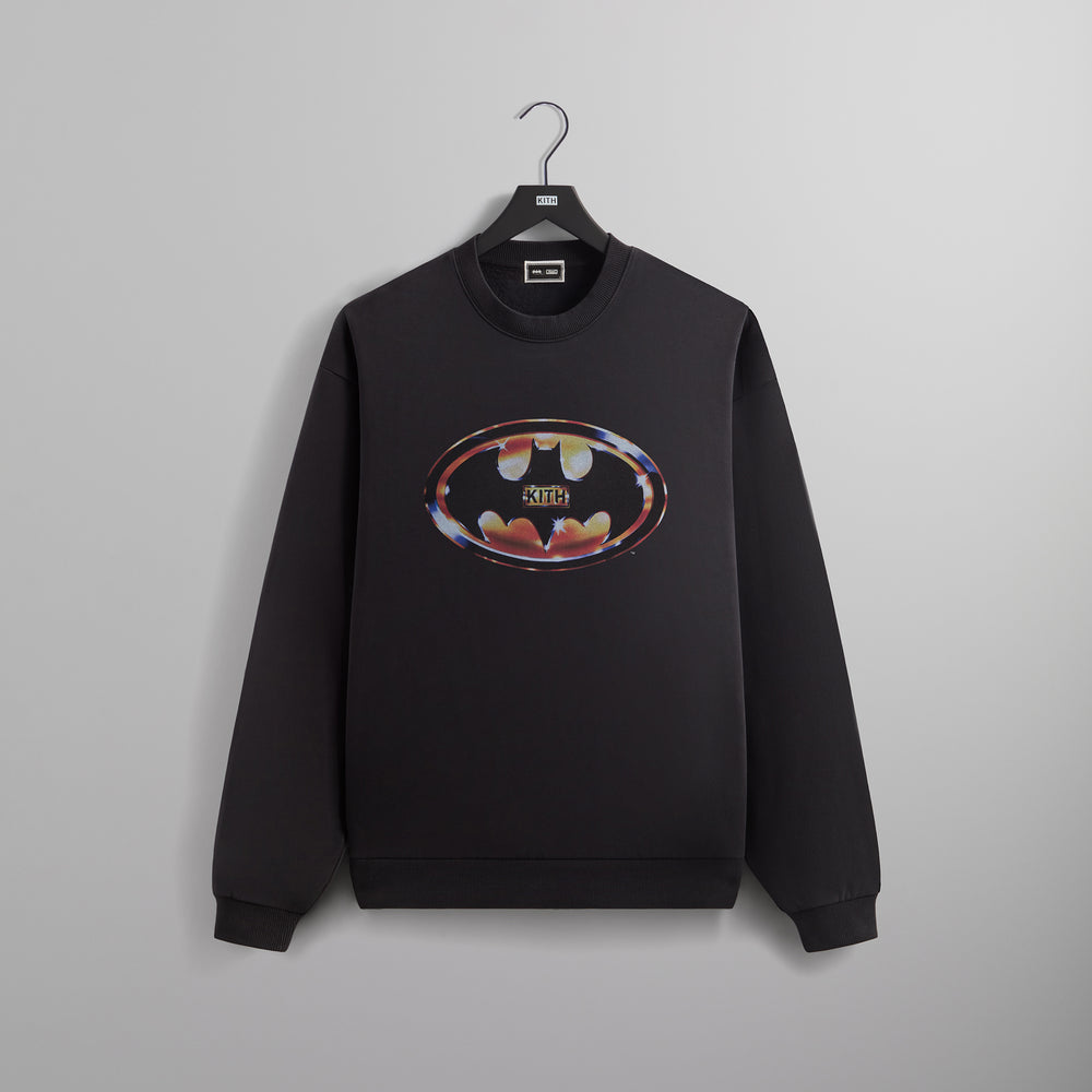 

Толстовка Batman | Kith Logo Vintage Nelson Crewneck, черный
