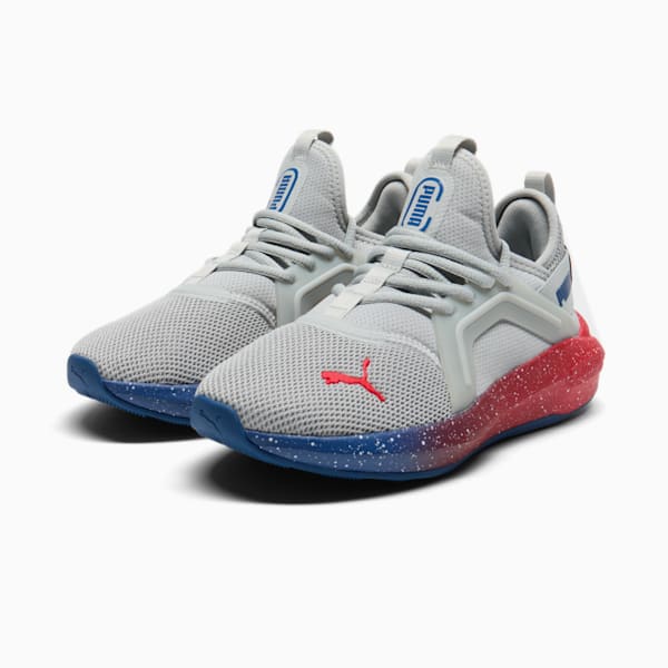 Кроссовки для больших детей Softride Enzo 5 Speckle Fade Puma, серый — фото 4