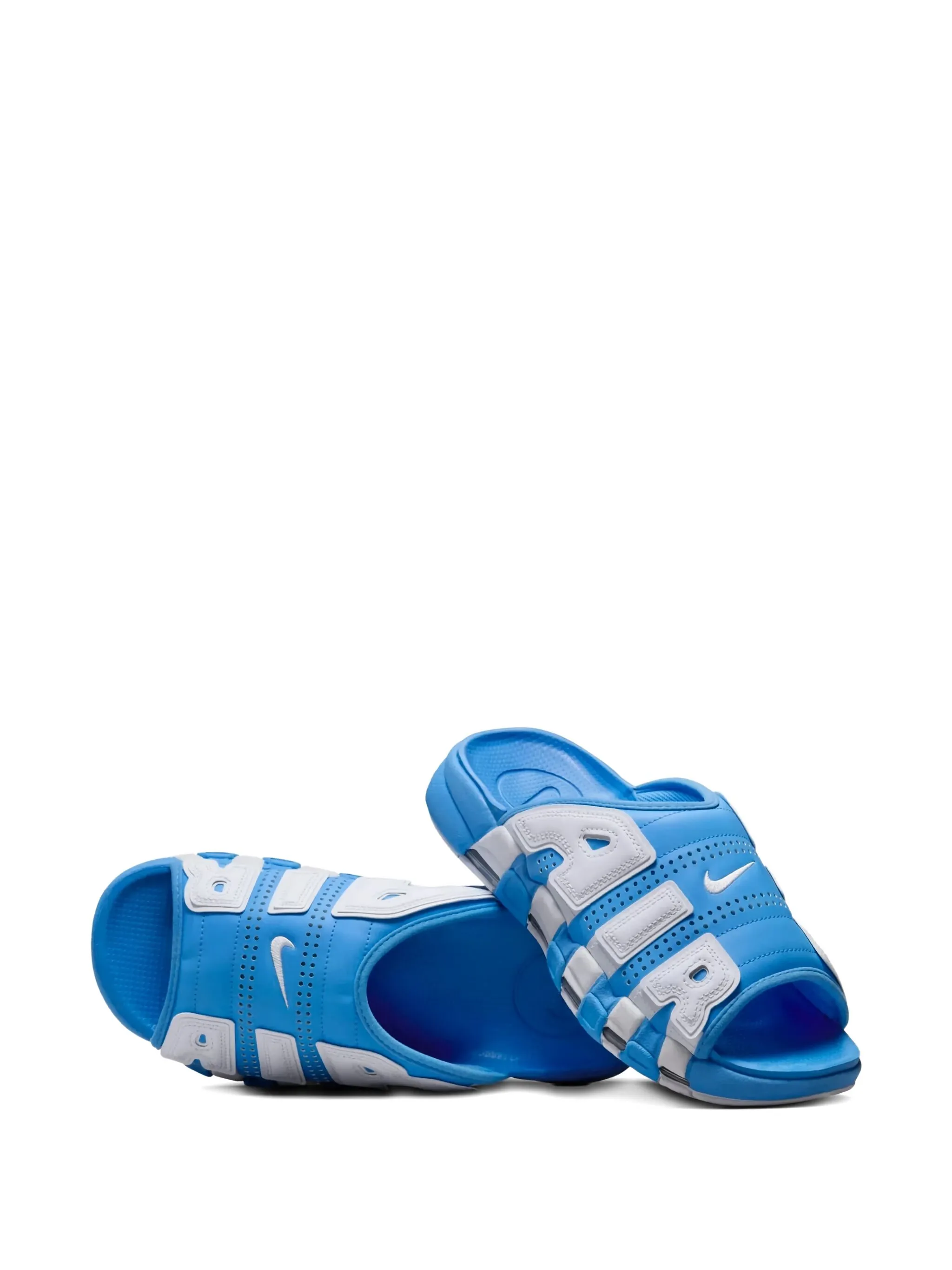 Сандалии Air More Uptempo Slide University Nike, синий — фото 2