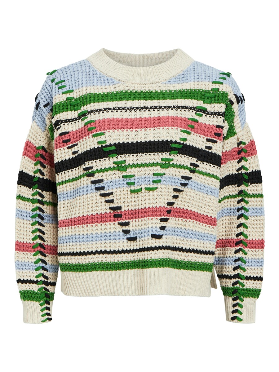 

Тонкий вязаный свитер OBJECT Sweater OBJTuja, белый