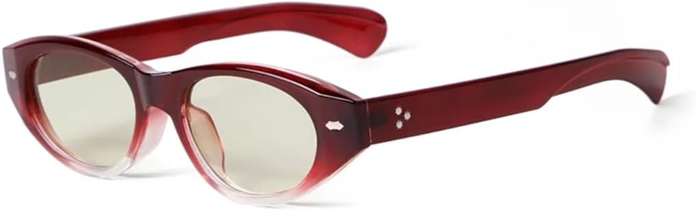 

Солнцезащитные очки с защитой от УФ-излучения UV400 | Зеленые овальные линзы с синими заклепками | Яркие линзы для занятий спортом на открытом воздухе и вождения DSVIGF, C3