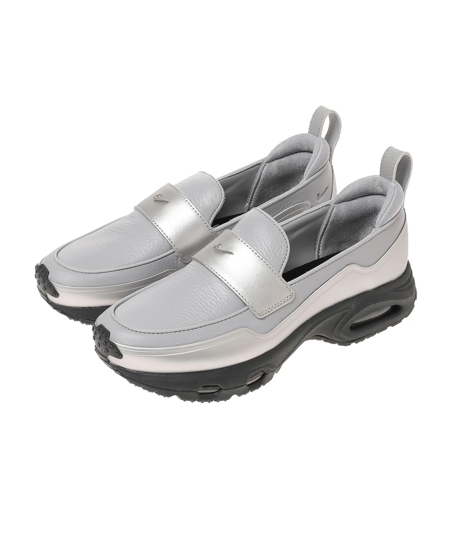 Кроссовки Nike WMNS AIR MAX PHENOMENA IV4690-099 Premium с Max Air серебристые
