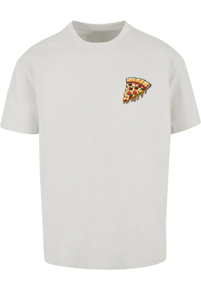 

Футболка Merchcode "Мужская футболка Merchcode Pizza Comic Heavy Oversized ", цвет Lightasphalt