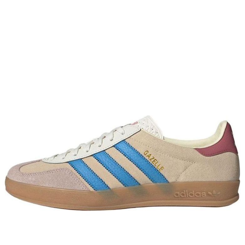 

Кроссовки adidas Gazelle Indoor 'Sand Strata Pulse Blue', желто-коричневый