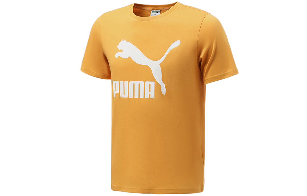 

Футболка мужская хаки Puma, желтый