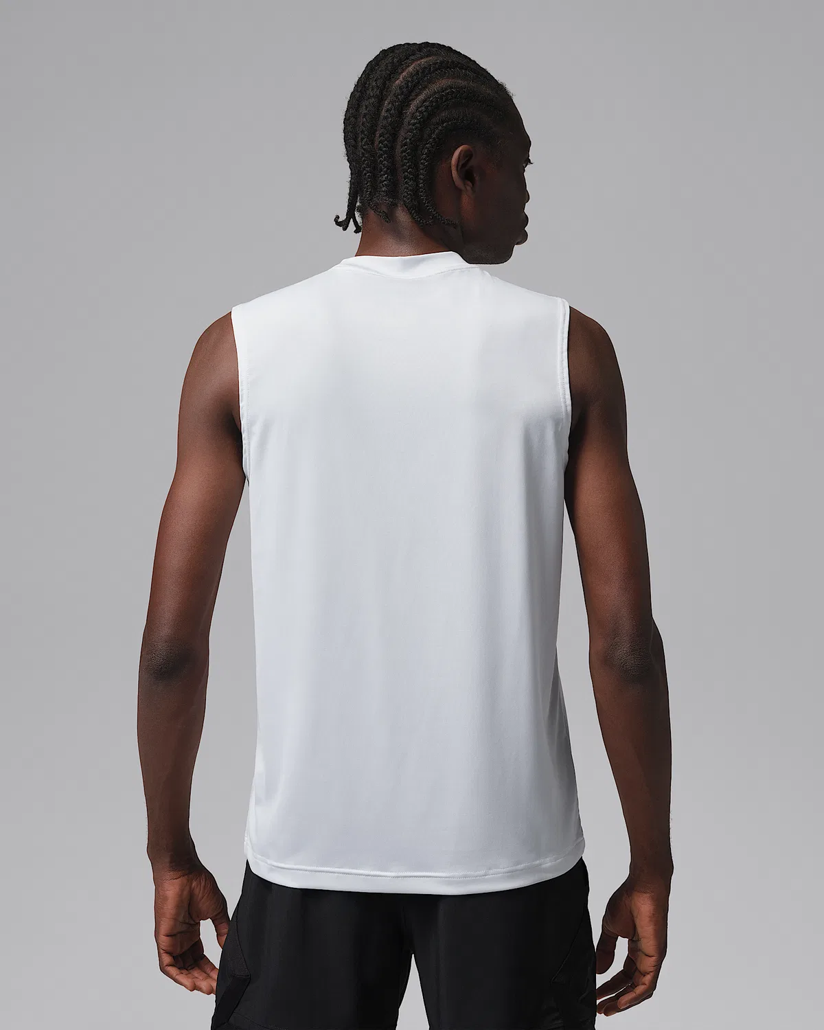 Мужской безрукавный топ Dri-FIT Jordan Sport Essentials, White — фото 2