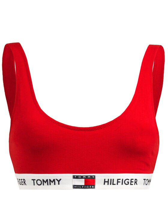 Бюстгальтер-топ Tommy Hilfiger в спортивном стиле, красный — фото 4