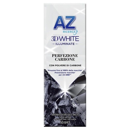 

Зубная паста Az 3D White Perfektion Kohle с профессиональным отбеливанием зубов 50мл, Za