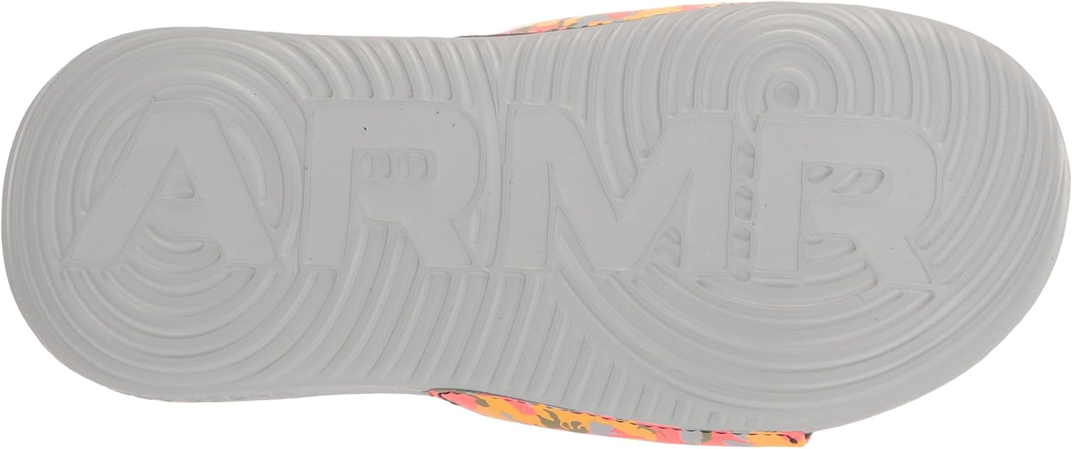 Сандалии Under Armour Kids Ansa с графическим принтом, черный/серый — фото 4