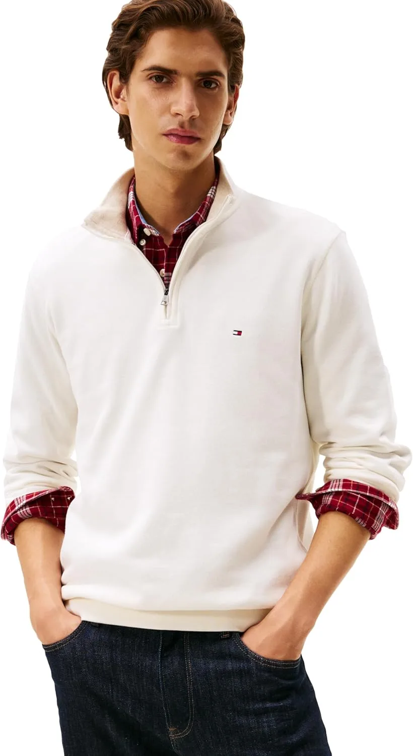 

Толстовка Tommy Hilfiger мужская, с молнией на 1/4