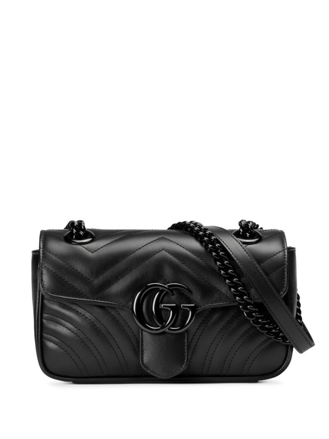 

Мини-сумка Gucci GG Marmont, черный