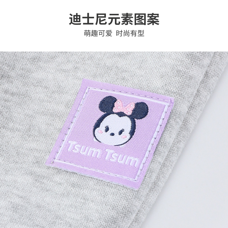 Детские вязаные спортивные штаны для детей 3-7 лет gray Disney, серый — фото 3