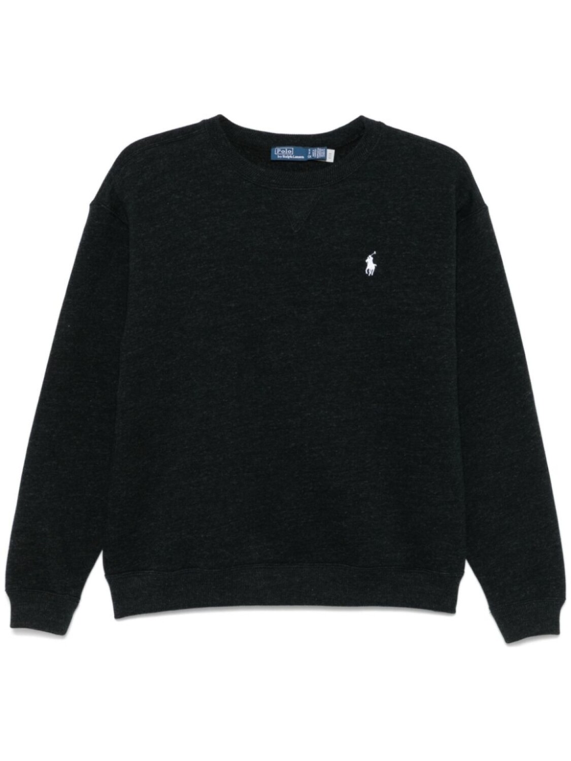 

Толстовка с вышивкой Polo Pony Polo Ralph Lauren, черный