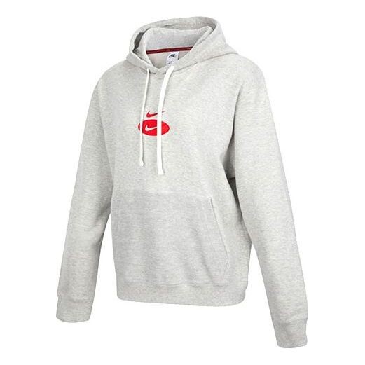 

Толстовка Men's Nike Embroidered Logo Sports Gray, серый