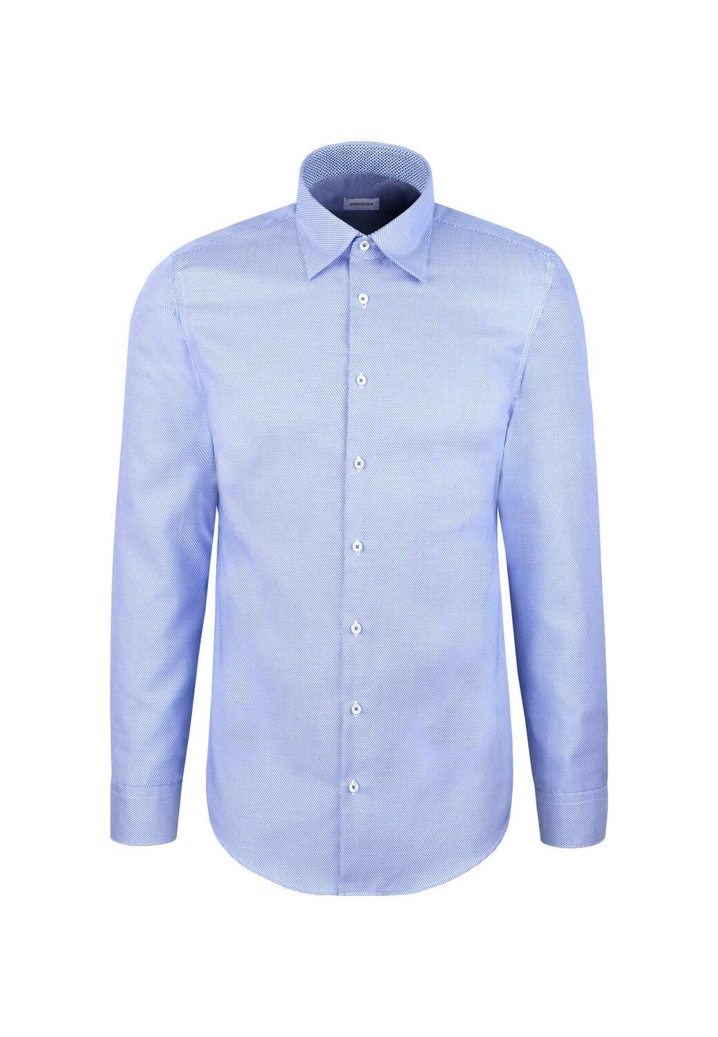 

SEIDENSTICKER Деловая рубашка приталенного кроя синего цвета Slim fit