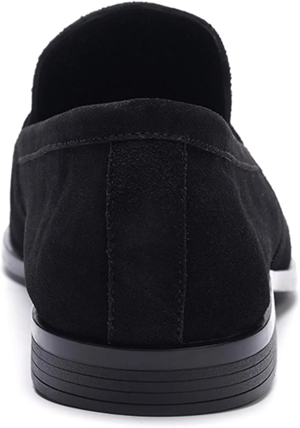 Лоферы мужские Carlos Santana Louis Bit, Black Suede — фото 3