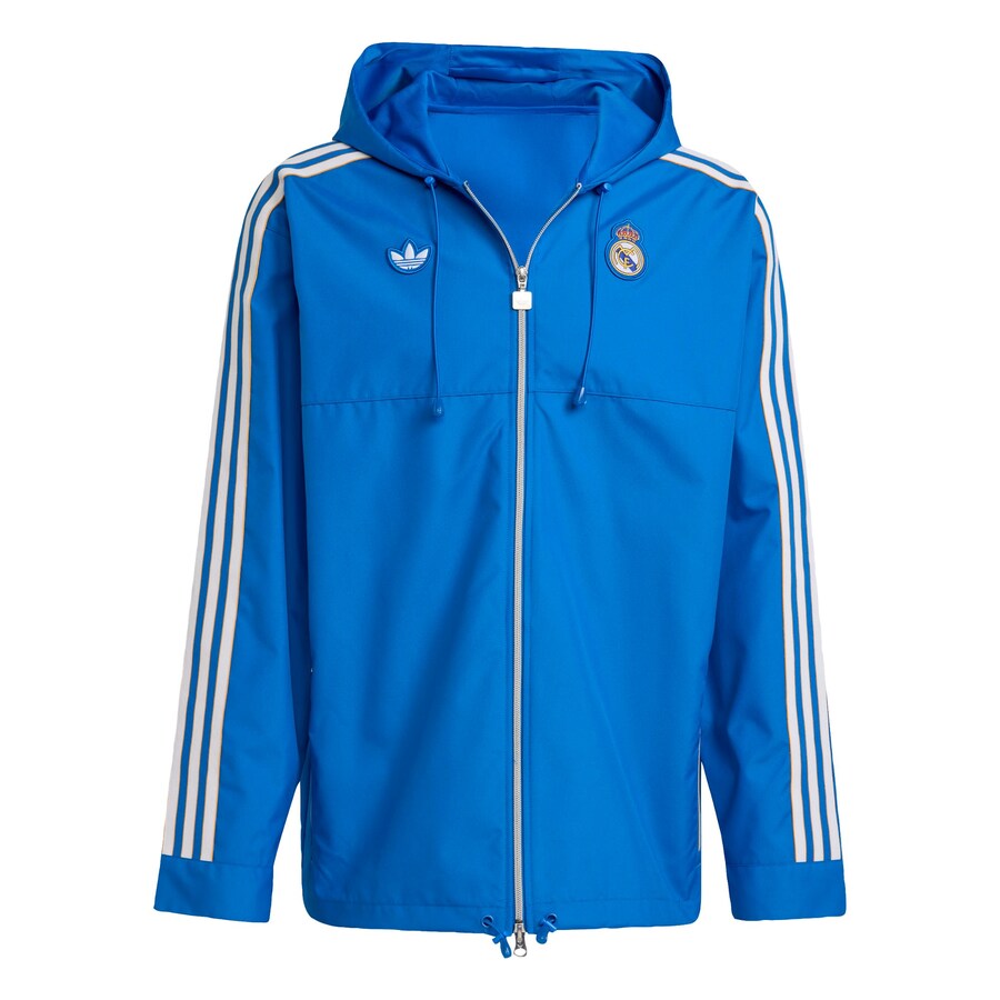 

Демисезонная куртка ADIDAS ORIGINALS Real Madrid Terrace Icons, Azure