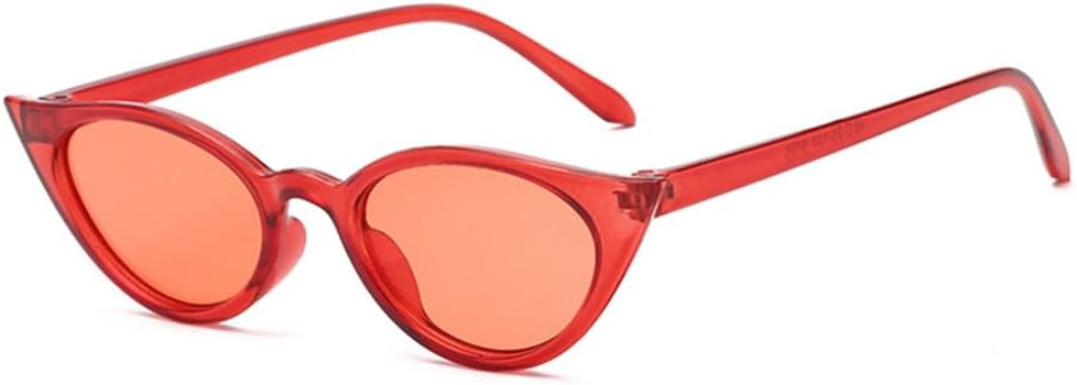 

Солнцезащитные очки MUTYNE в стиле ретро «кошачий глаз» для мужчин и женщин, сексуальные овальные очки, уличная мода, стильные, яркие, с защитой от УФ-излучения UV400, Trans Red