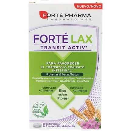 

Forté Pharma Форте Лакс Транзит Актив 30 таблеток