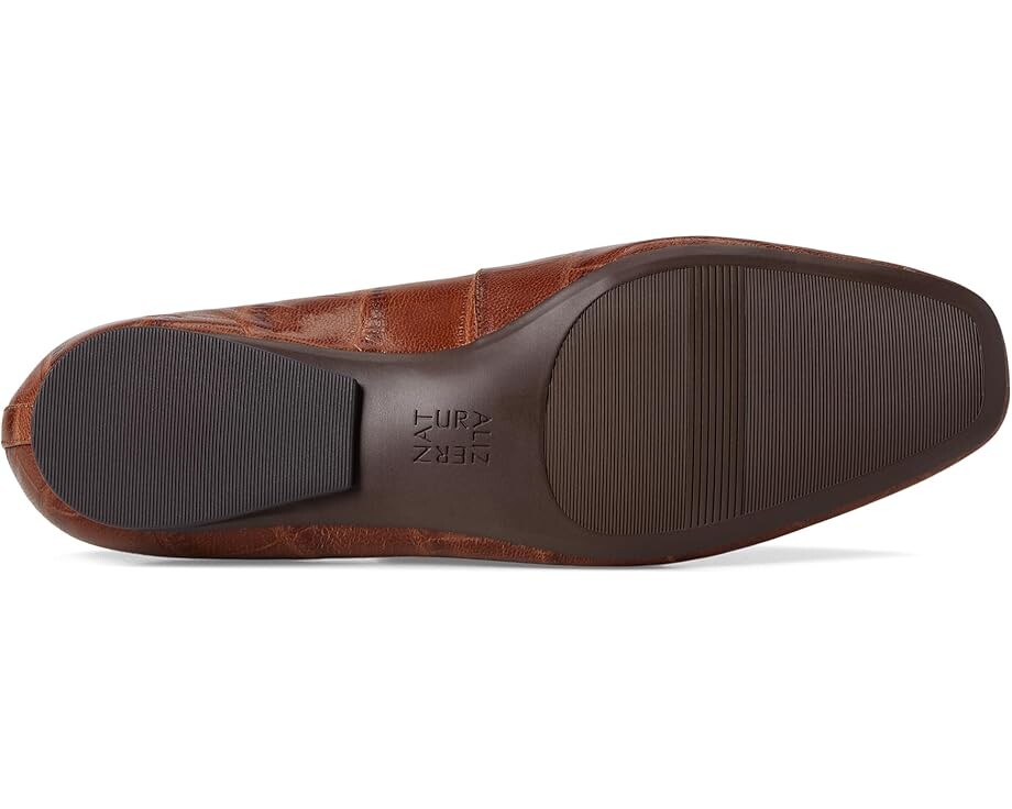 Туфли на плоской подошве Naturalizer Chelsea, цвет Dark Brown Crocco — фото 3