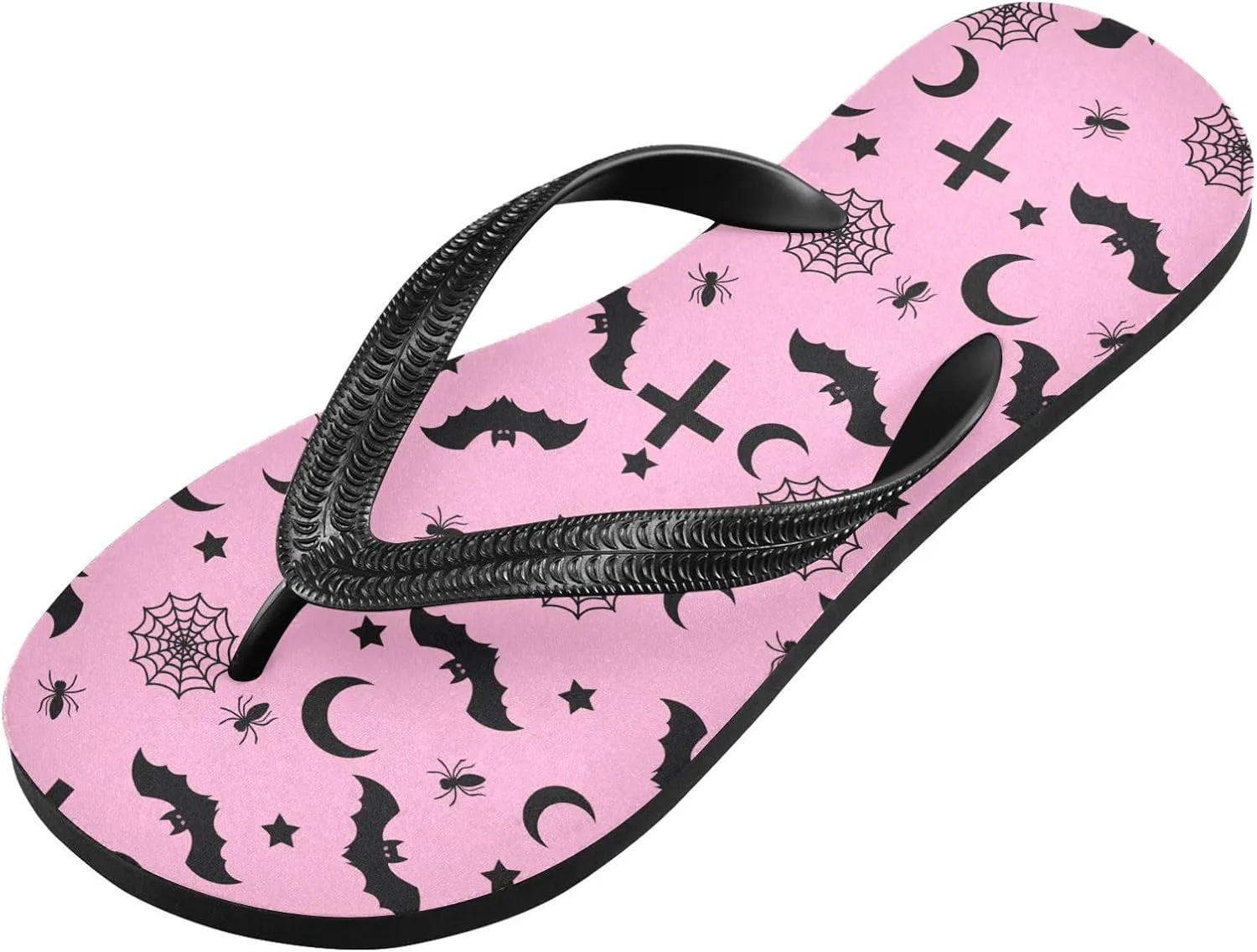 

MNSRUU Women Men Flip Flops Skull Flip Flops Womens Slides Men Сандалии Shower Slippers for Beach XS-XXL