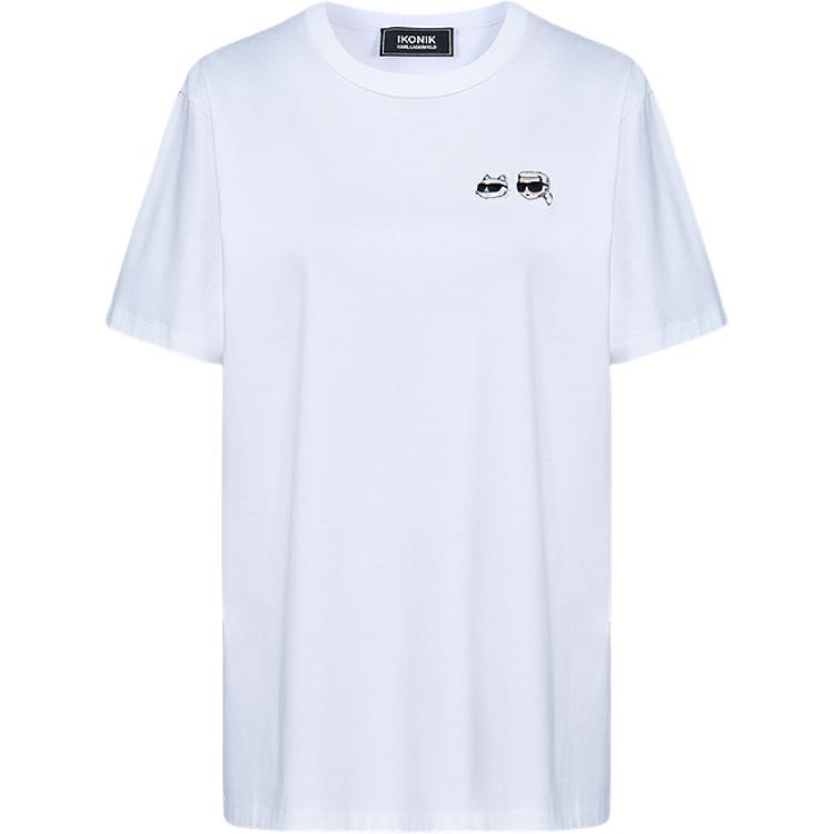 

Футболка KARL LAGERFELD FW25 с удлиненными плечами женская KARL LAGERFELD / Karl Lagerfeld Jeans, белый