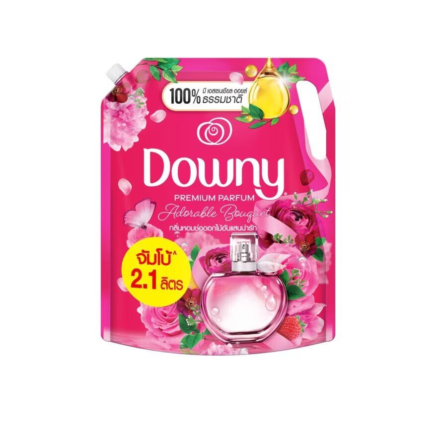 

Downy Концентрированный кондиционер для белья премиум-класса Parfum Сменный блок Adorable Bouquet 2,1 л, Pink