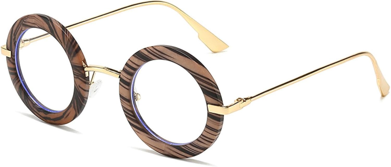 

Ретро маленькие круглые женские солнцезащитные очки, модные, с градиентным переходом цвета, защита от УФ-излучения UV400, мужские, в стиле панк, матовые TVTBBVV, Stripes Clear