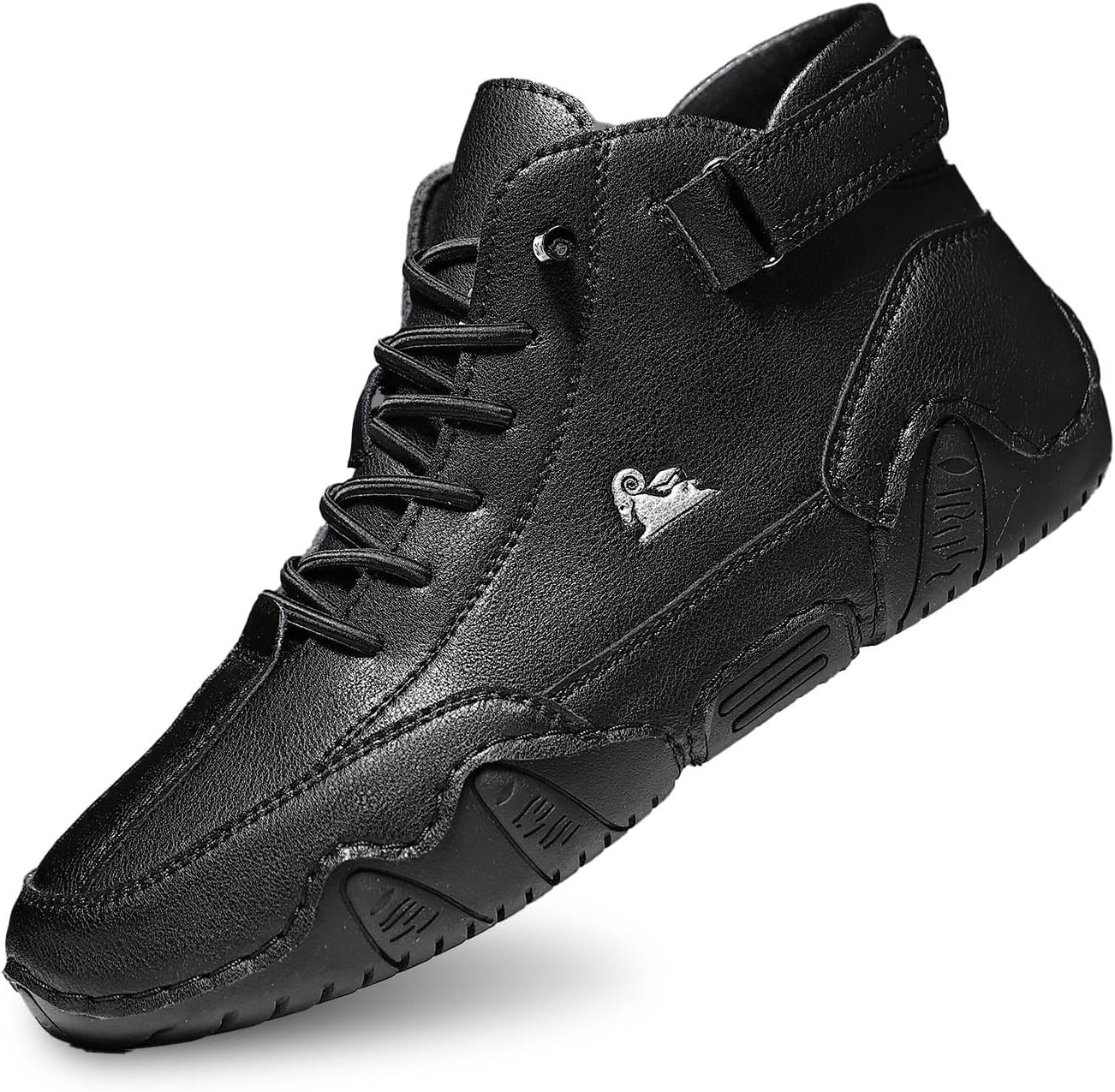 

Мужские повседневные слипоны-кроссовки, дышащие и удобные, легкие лоферы на плоской подошве для ежедневной носки Generic, черный