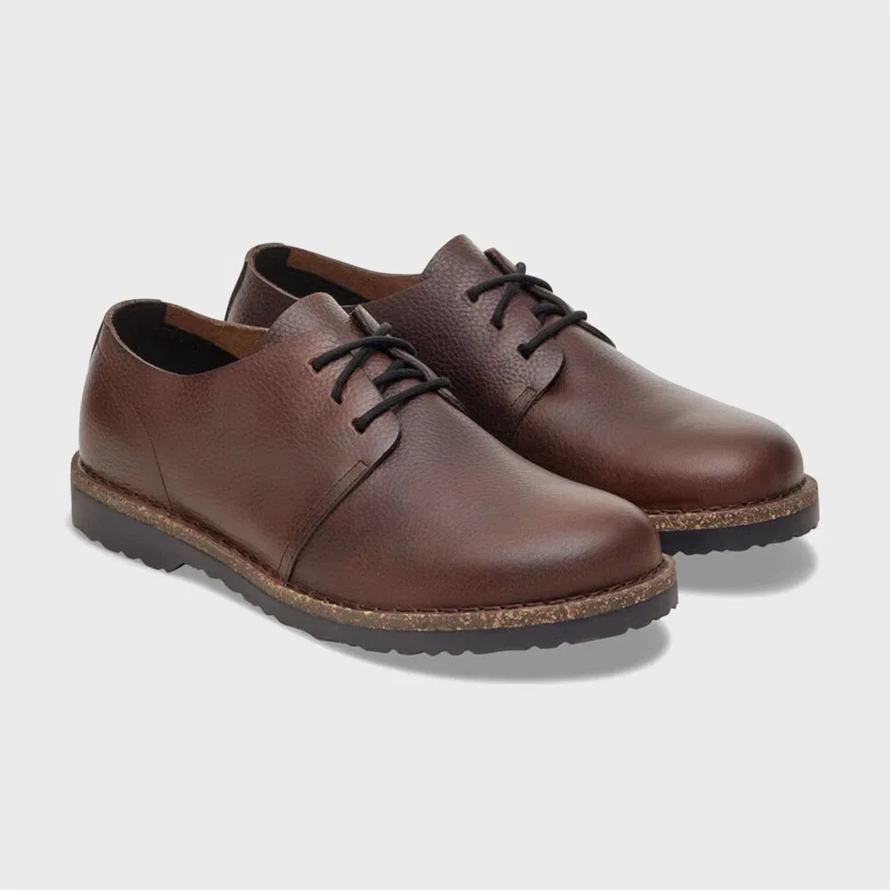 Мужские низкие ботинки Uppsala Regular шоколадного цвета от Birkenstock